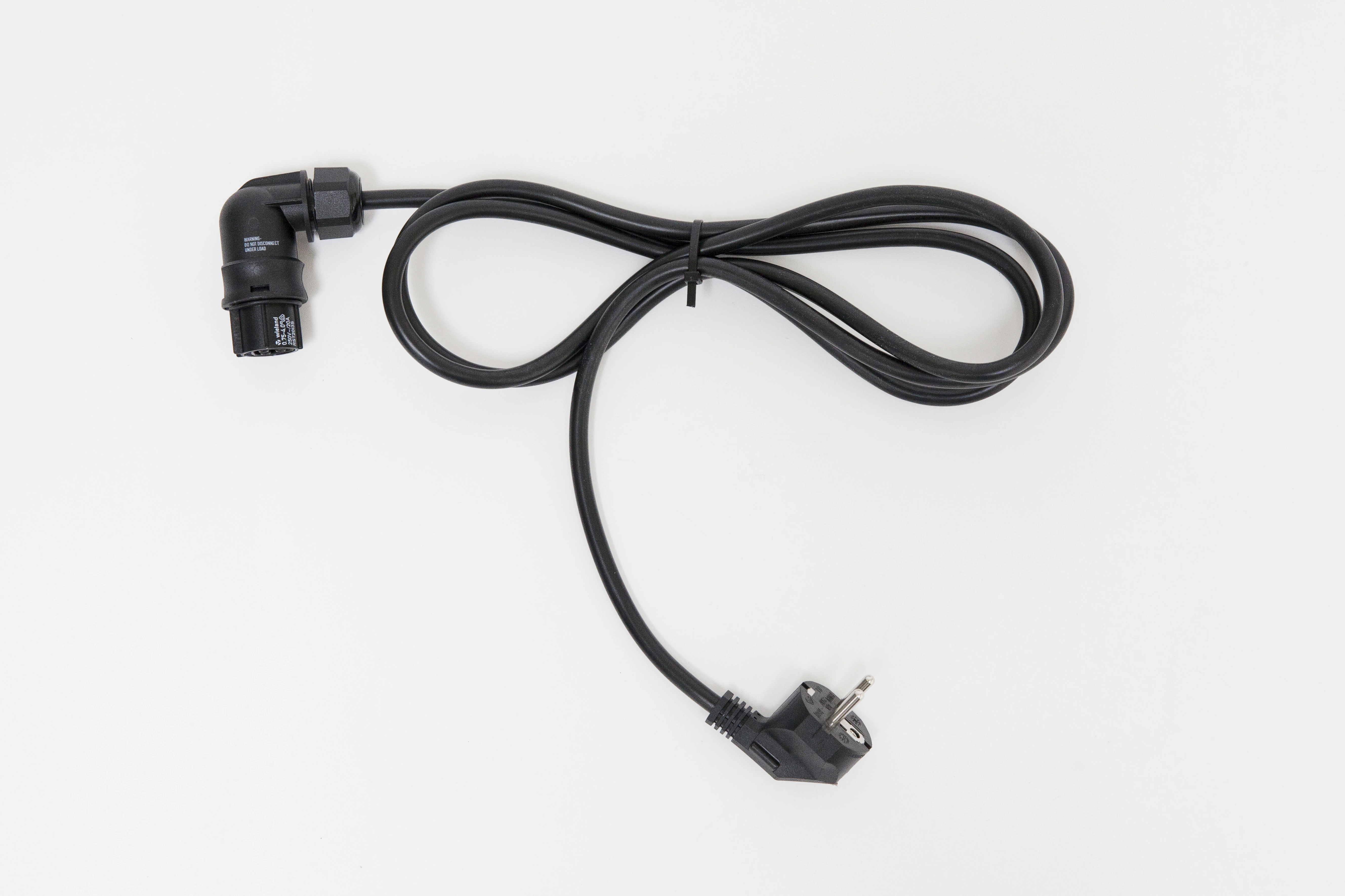 Netzkabel EVO + Q-Series G2 gewinkelt EU