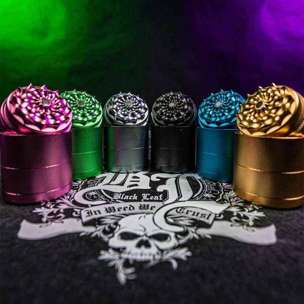 Black Leaf CNC-Flower-Grinder 5-tlg. mini