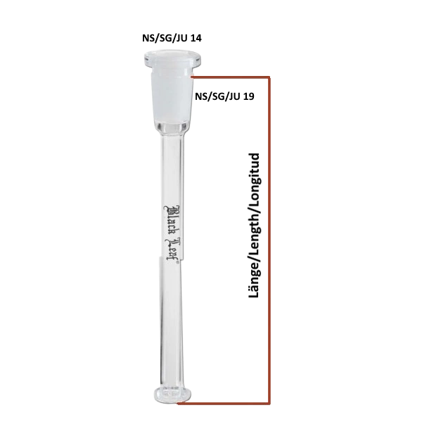 Black Leaf® Schlitzdiffusor Chillum – Duschkopf Diffusor (110 mm)