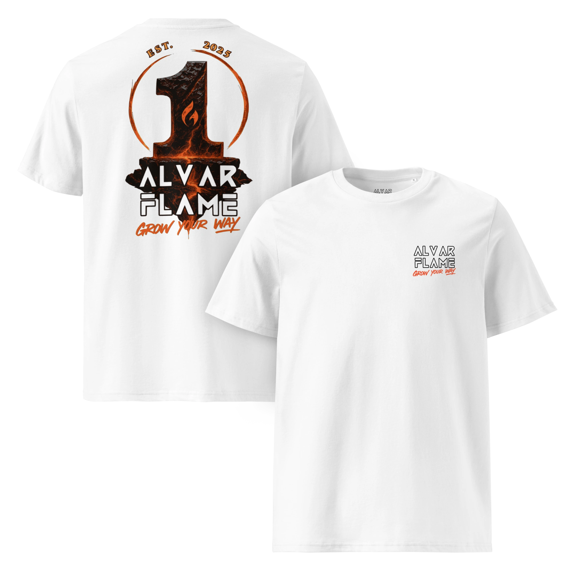 ALVAR FLAME – 1 Year Anniversary Tee